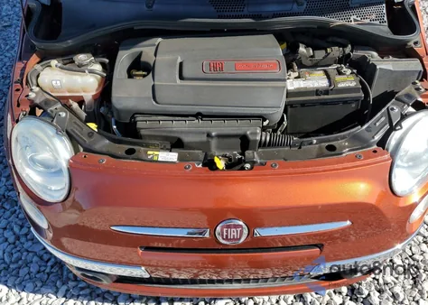 2015 Fiat 500 Lounge from USA, damaged, VIN 3C3CFFCR6FT648029